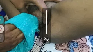 Deshi girl rubbing and