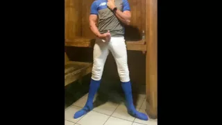 JockDad87 Edges in the Sauna Blue BaseballGear