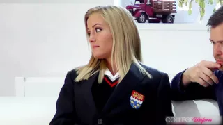 Sicilia's After-School Study Turns Into A Gushing Cunt-Fucking