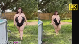 curvy amateur wife has big tits