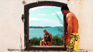 Slutty Blonde Eva Niev Double Penetrated and Covered in Cum