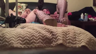 Sex Machine Fucks Sexy Trans Beauty