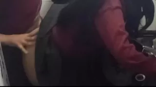 Students in the Bathroom of the Institute