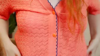 Orange Blouse