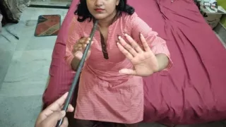 Stepfather is angry because she broke his phone again