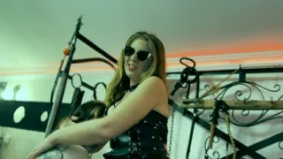 WHIPPING and CUNT BUSTING my young slave girl - Harsh LEZDOM