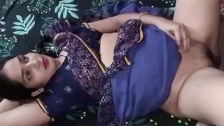 After getting a massage from her husband, the newly married woman got her pussy fucked