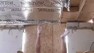 Horny after-work fuck with my dildo