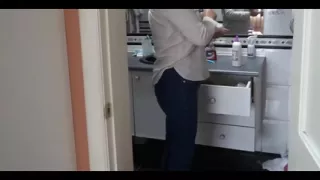 Beautiful 58-year-old Latin Mother Shows off in Front of Her Stepson to Turn Him on and Make Him Fuck Her