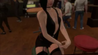 Jade Fucks A Slimm Bitch in Black Dress