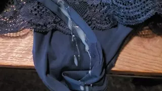 Wank in friends wifes panties.