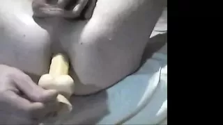 Put a dildo and 2 fingers