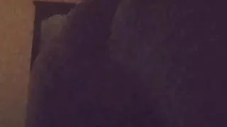 Sissy gets discipline while sucking me off