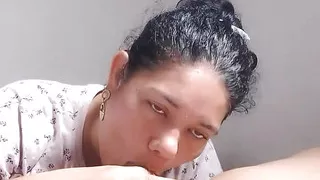 My Real Amateur Wife's Blowjob