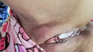 my wife got fucked by my best friend in her favorite pajama and then was my turn to creampie her