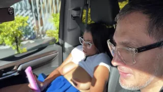 Juan Bustos And Big Pussy - Boomsarr Latina With Huge Tits And Ass Submits To The Fucking Machine Inside The Car Road 12 Min