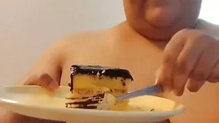 Fat Pig Slut Loves Playing with Her Food