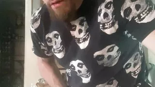 Nutting in a stranger's undies