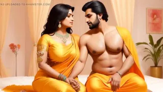 Hot indian housewife excited for sex with office boss