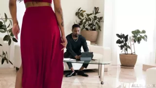 Stacked Babe & BF Spitroast Petite Cutie - Amari Anne, Zoey Sinn - Allblackx