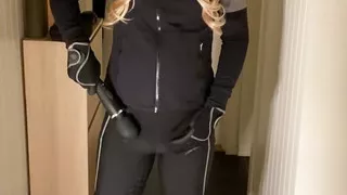 Blond equestrian femboy