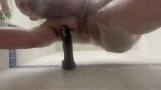 Fun with 24cm Dildo