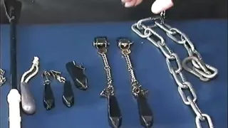 Hurt Series 091 - Blonde mature gets her ass spanked while tied up