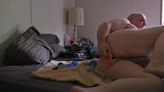 Using toys anal dildos