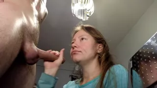 Blowjob With Cum On Face With Cum In Face