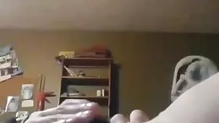 Self play ends up in dripping wet pussy