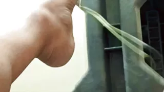 Quick self BDSM in public...so naughty and so hard..wanted to moan so loud