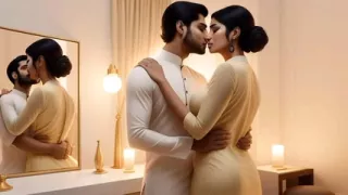 Tight Pussy Indian Stepmom agrees to share bed with stepson