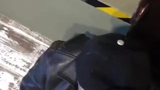 Military Man Pissing on Young Policeman in His Bunker