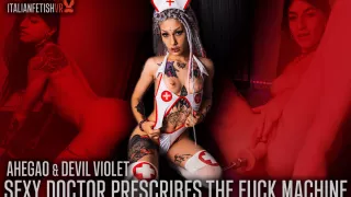 Sexy Doctor Prescribes The Fuck Machine - ItalianFetishVR