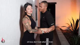 Cuckold BBC Husband Has Sex in the Bathroom with His Wife's Stepsister - Brandon Cruz & Luna Vitaler