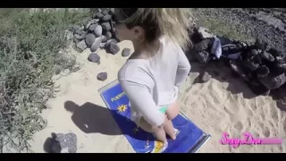 Heat up Your Screen: Sexydea's Beach Doggystyle POV Will Leave You Wanting More