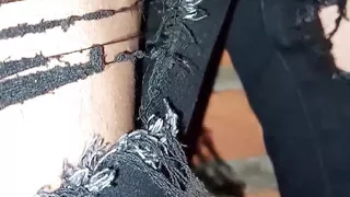 After the Party, Young Girl Caught on the Street! He Couldn't Hold Back for Even 3 Minutes When She Opened Her Legs and Asked Hi