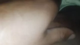 Shaved huge painful dick