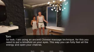 Hot Wife's Sensual Massage Ends in Steamy Blowjob at Parlor