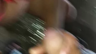 I shower in the countryside and a stranger records me while I do it