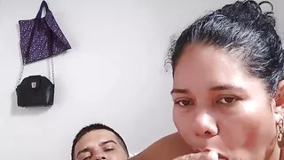 Bride Drinking Her Little Bottle