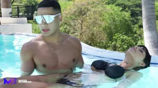 Swimming Teacher Has Hardcore Sex in the Pool with His Student - Max Betancur & Athenea Rosse