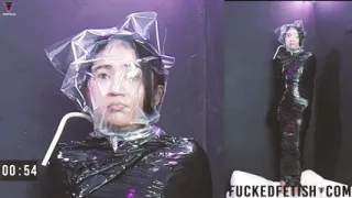 HD Moni Lee First Mummification Breath Play Bag Swimcap