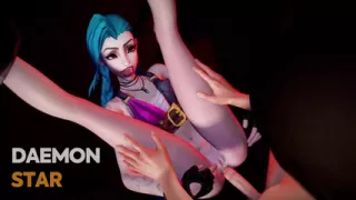 jinx gets fucked until she is satisfied