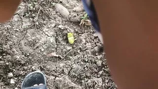 Dominican sucking cock on mango tree