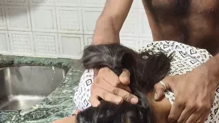 indian desi village bhabhi ko dewar ne kitchen me choda