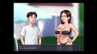 Fucking my stepsister in the pool