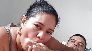 Horny Neighbor Sucking