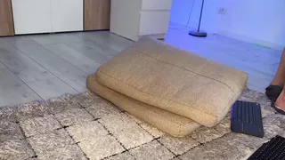 Anal plug and fingering virgin pussy