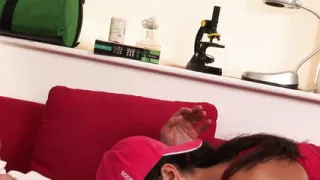 Black Angelika a whore with big tits gets fucked in the